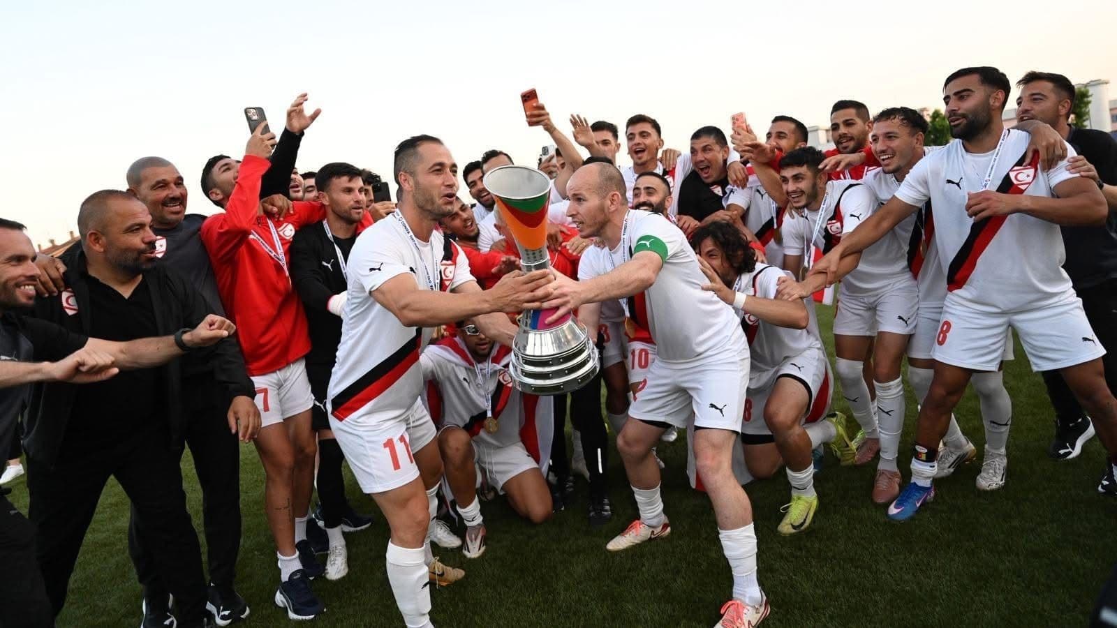 Şampiyon KKTC Milli Futbol Takımı!