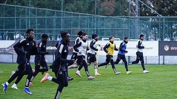 Gaziantep FK, Alanyaspor maçının hazırlıklarını sürdürdü