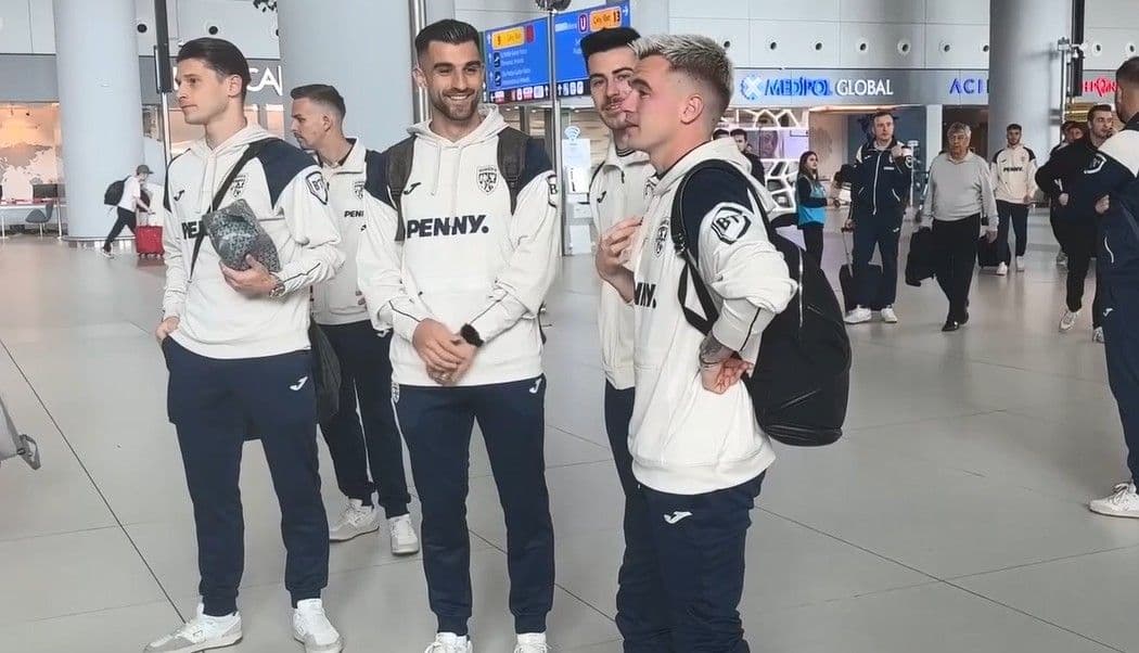 Romanya Milli Futbol Takımı, İstanbul'a geldi