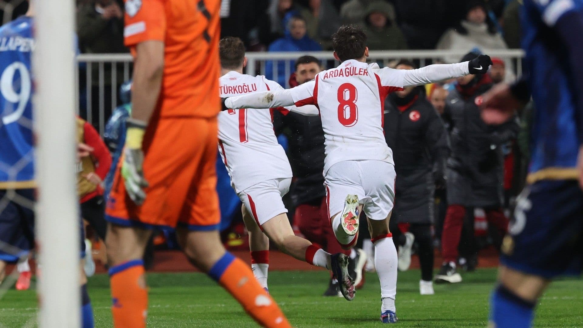 Kerem Aktürkoğlu, Milli Takım'daki 15. golünü attı