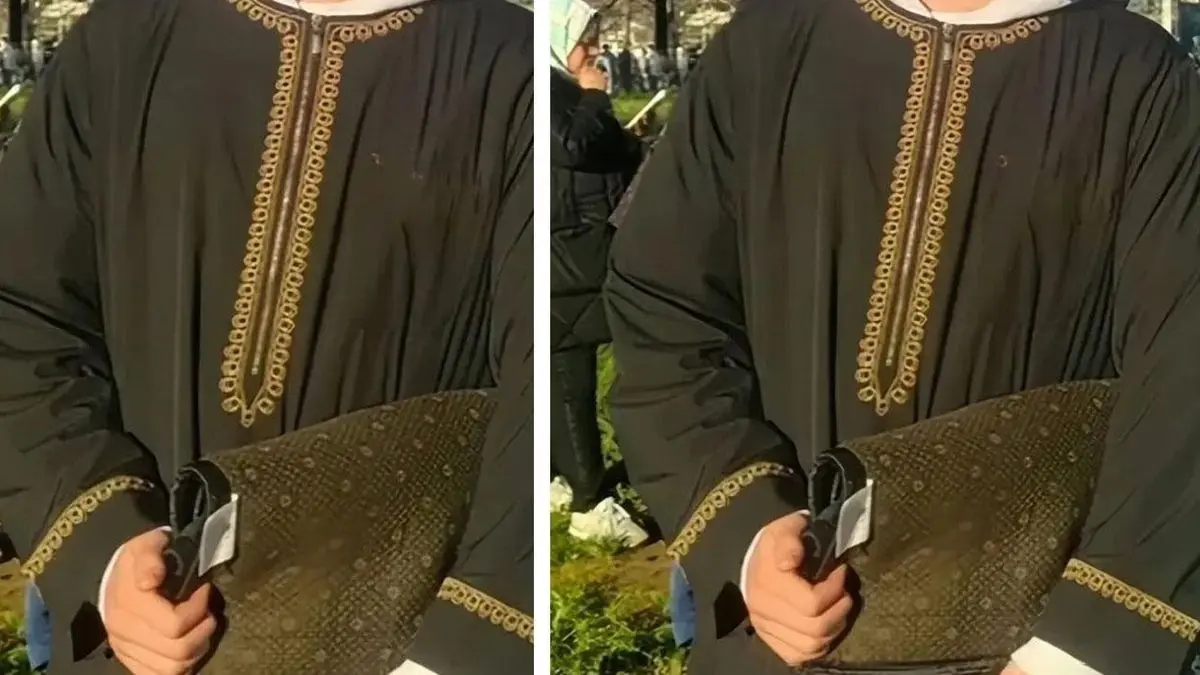 Kenan yıldız cübbe ve seccade ile camiye giderken görüntülendi