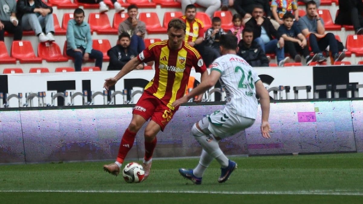 Kayserispor - Konyaspor: 2-1 (Maç sonucu-yazılı özet)