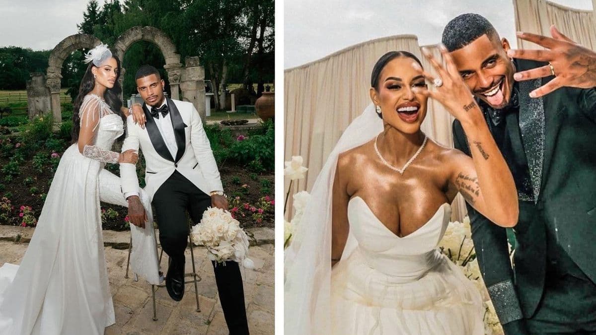 Lemina, iki çocuğunun annesi Neguesha ile 9 yıllık birliktelikten sonra evlendi