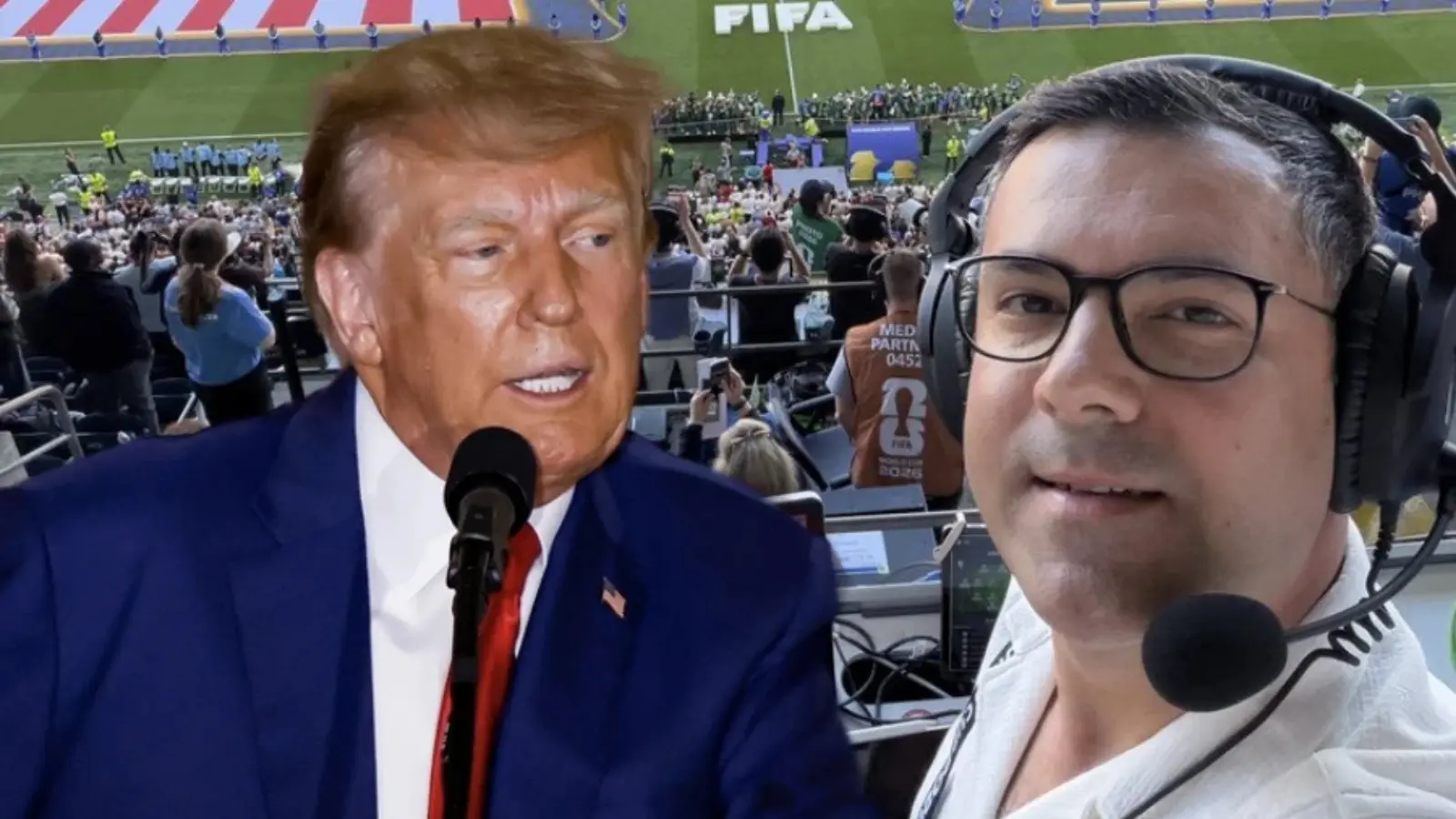 TRT spikeri Özkan Öztürk'ten flaş 'Trump' göndermesi! ABD maçı sonrası…