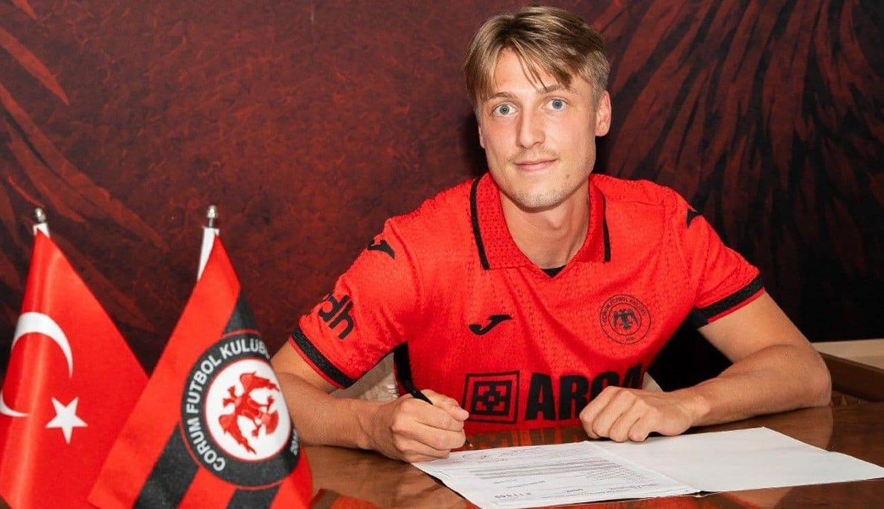 Çorum FK'den bir transfer daha! Norveçli futbolcu imzayı attı
