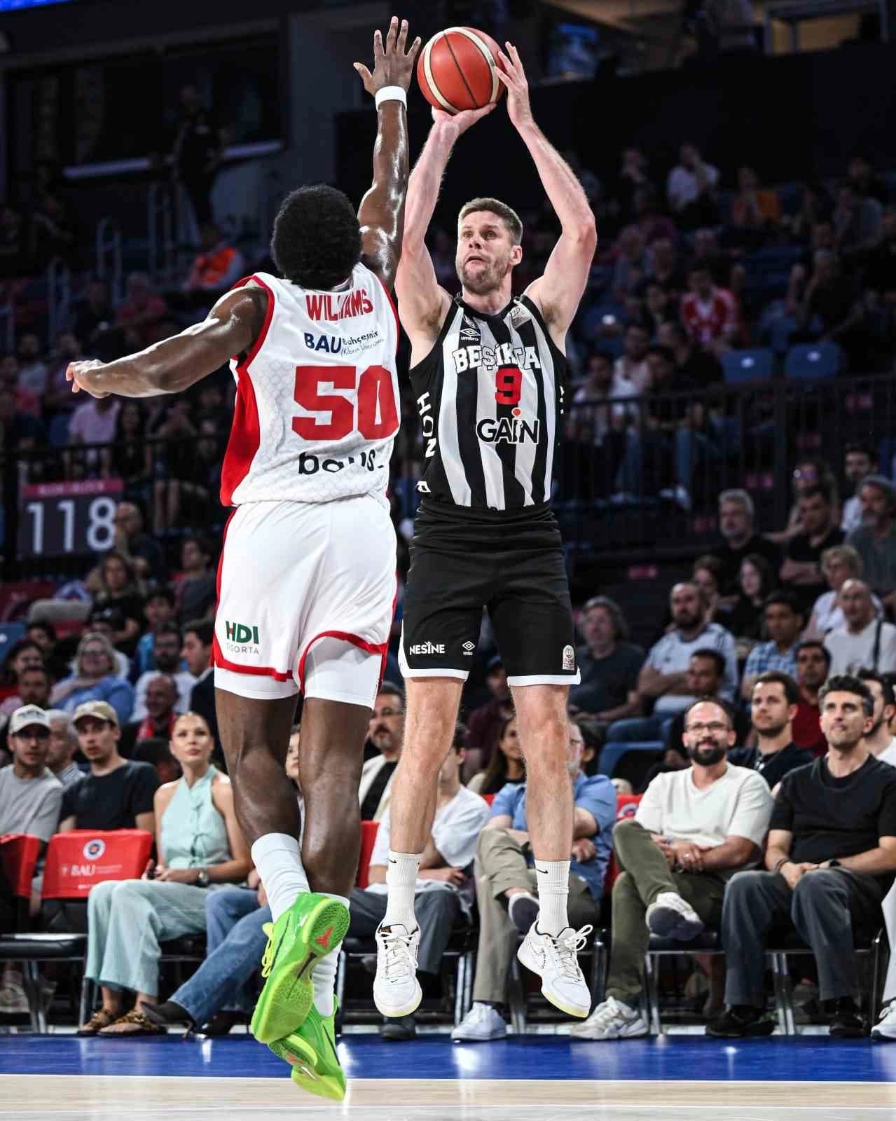 (Yazılı Özet) Beşiktaş GAIN - Bahçeşehir Koleji Maç Sonucu: 80-71