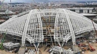 Daha yapılmayan stadyuma milli maç verildi! Türkiye- İtalya...