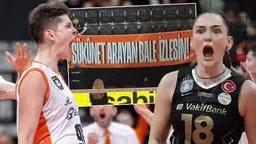 VakıfBank’tan Ebrar Karakurt'un pankartına olay gönderme!