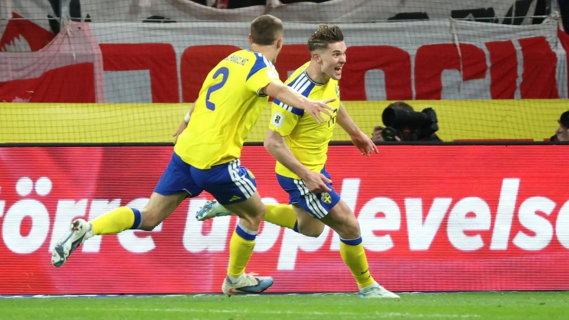 Gyökeres attı, İsveç'i Dünya Kupası'na götürdü!