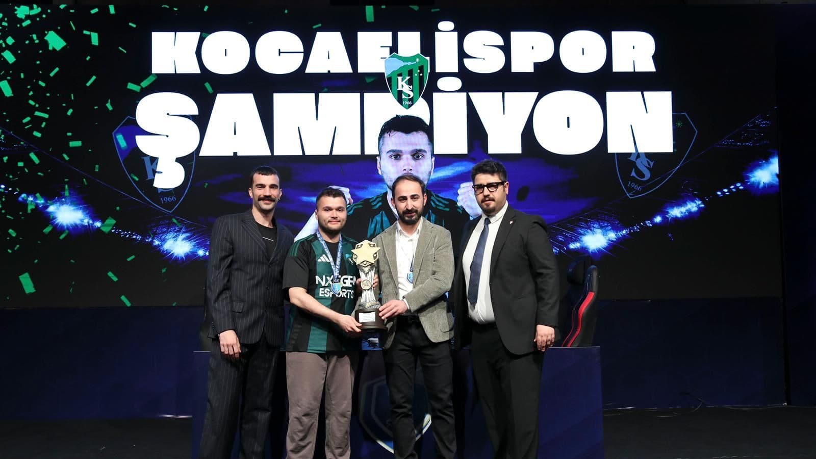 Kocaelispor e-sporda tarih yazdı! Kağan Sofuoğlu, Fenerbahçe’yi yenerek Süper Kupa’yı kazandırdı