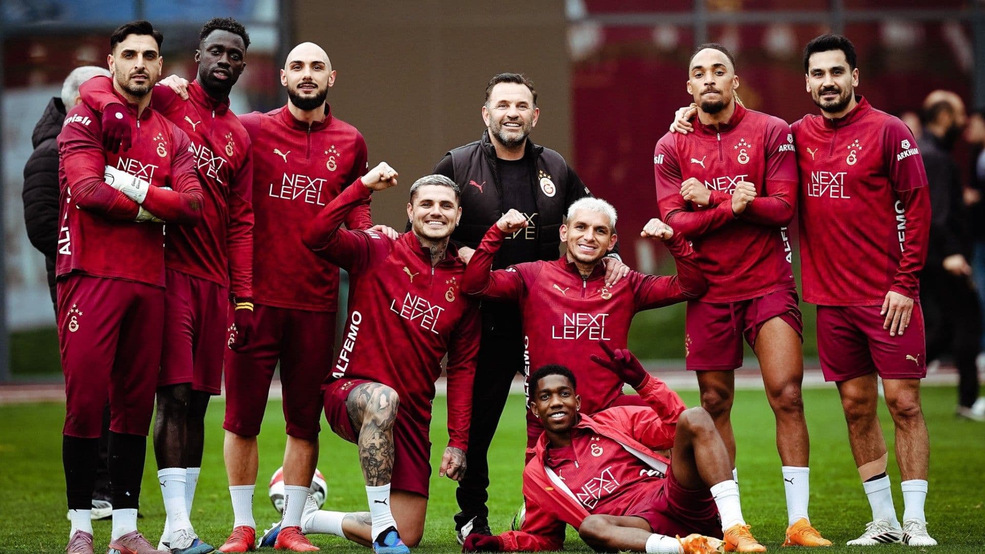 Galatasaray, Trabzonspor maçı hazırlıklarını sürdürdü