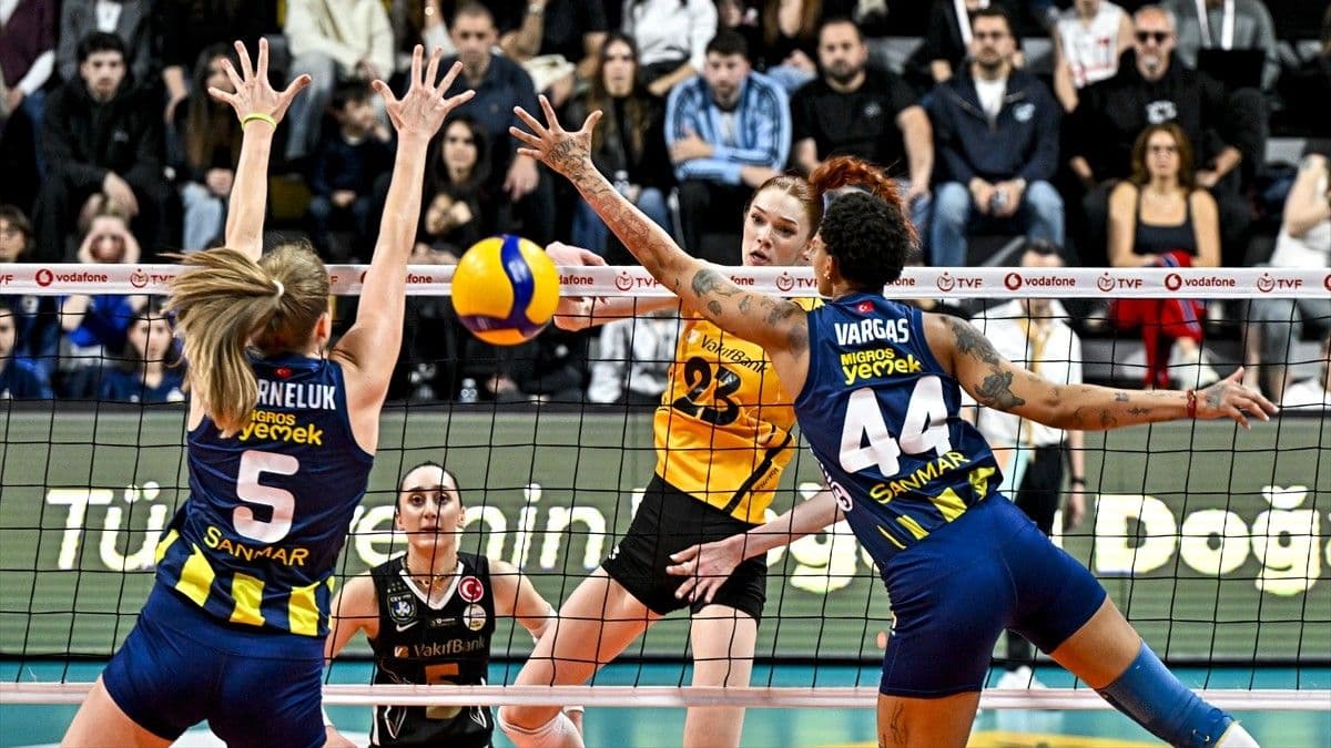 Vakıfbank'ın serisini Fenerbahçe bitirdi!