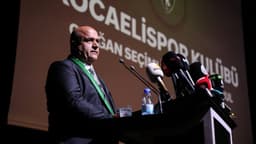 Kocaelispor'da Recep Durul yeniden başkan seçildi!
