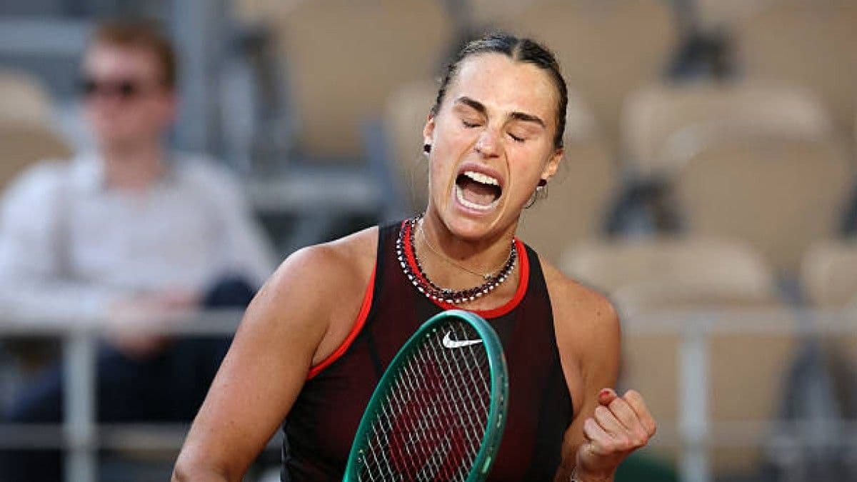 Sabalenka Roland Garros'ta yoluna devam ediyor