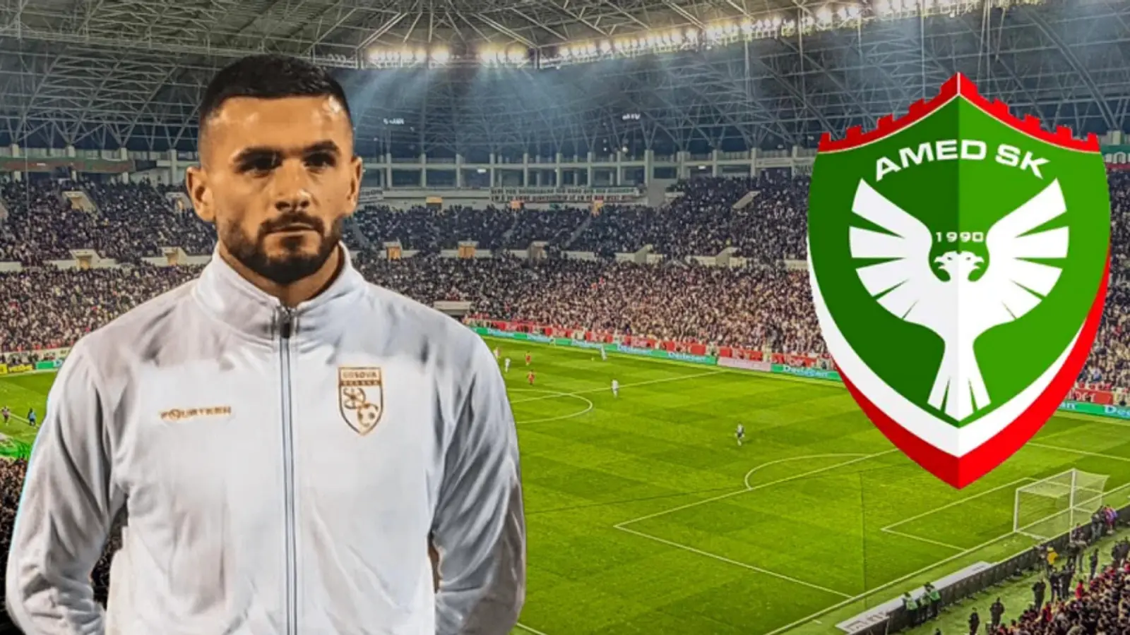 Amedspor savunmaya milli takviye yapıyor! Lumbardh Dellova...