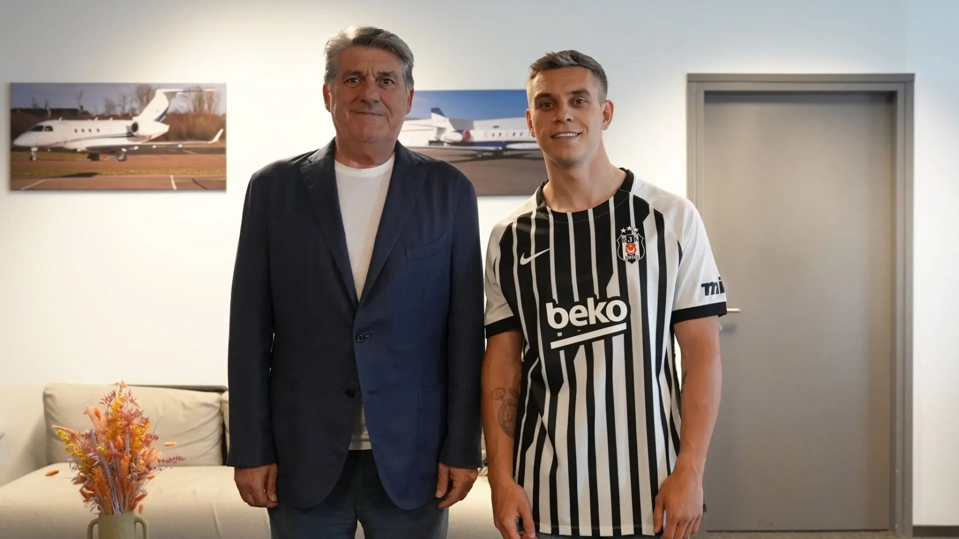 Leandro Trossard Beşiktaş için geldi! KAP'a bildirildi...