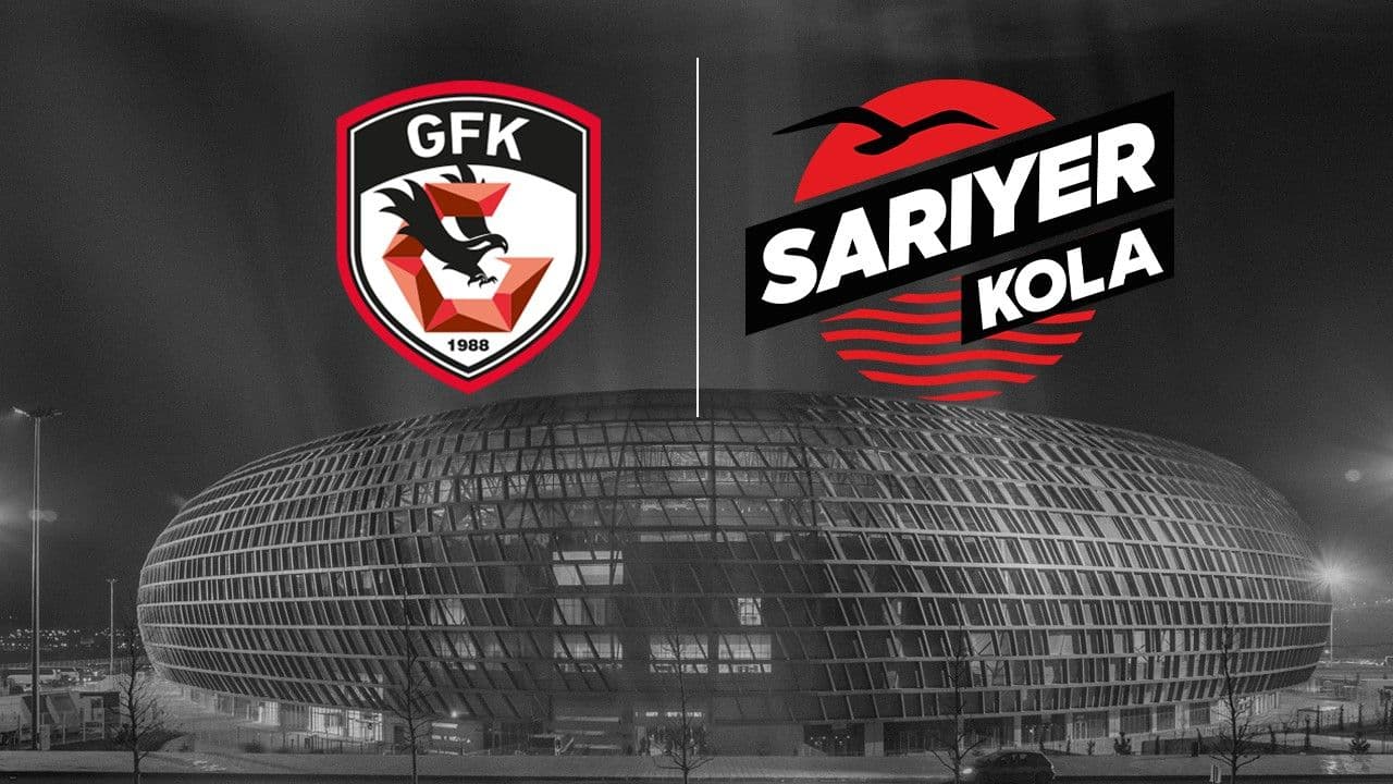 Sarıyer Kola, Gaziantep FK’nın konç sponsoru oldu