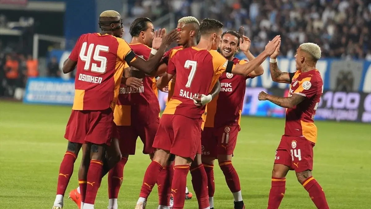 Galatasaray'a Erzurumspor deplasmanında 45 dakika yetti
