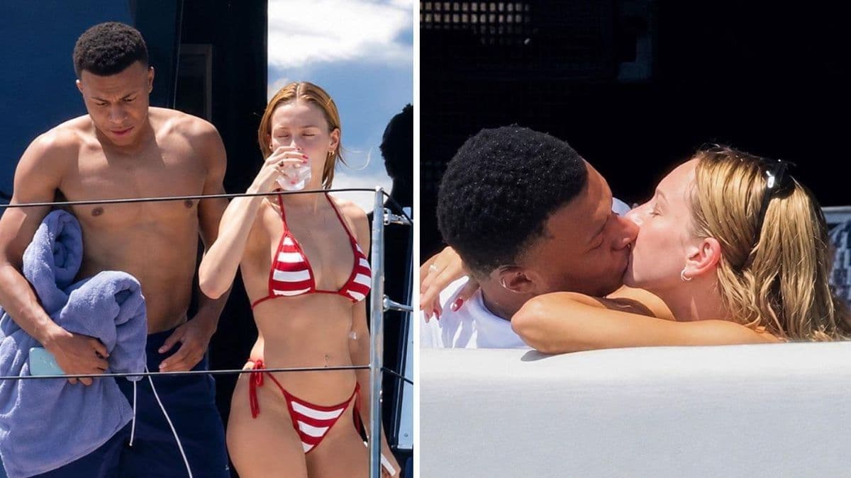 Mbappe ile Ester Exposito tatilde: Yakınlaştıkları anlar kamerada