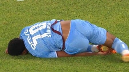 Trabzonspor'da Saviolo şoku: Maça devam edemedi!
