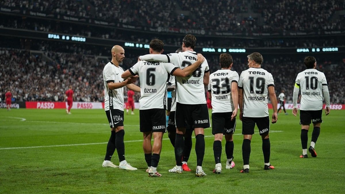 Beşiktaş coştu! Çorum FK'yı dağıttı