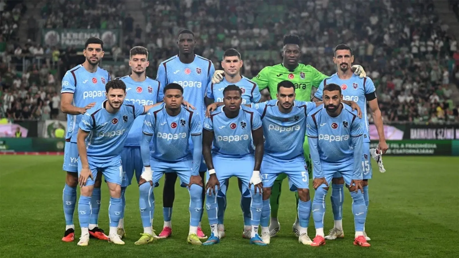 Trabzonspor'un UEFA Konferans Ligi kadrosu belli oldu