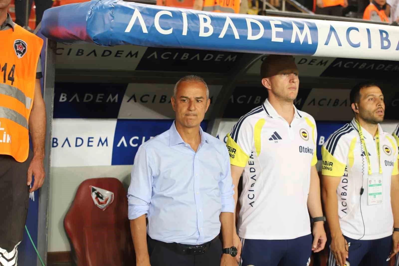 İsmail Kartal: "Her şeyi yaptık ama gol atamadık"