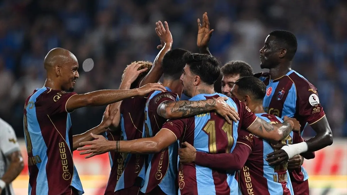 Trabzonspor şov yaptı, 3 puanı 5 golle aldı