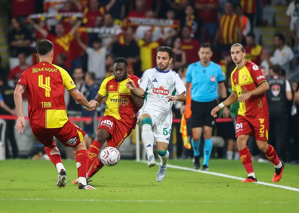 Göztepe'nin galibiyet hasreti Rizespor karşısında bitmedi!