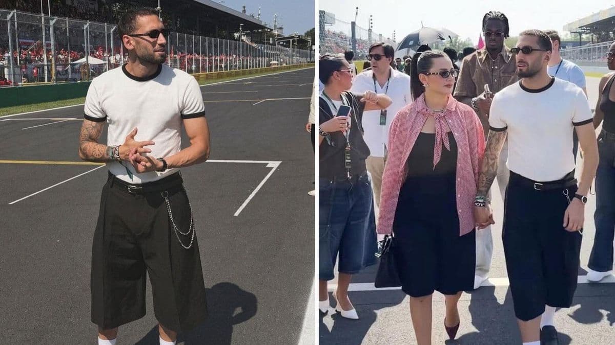 Hakan Çalhanoğlu, Formula 1 pistinden gündem oldu