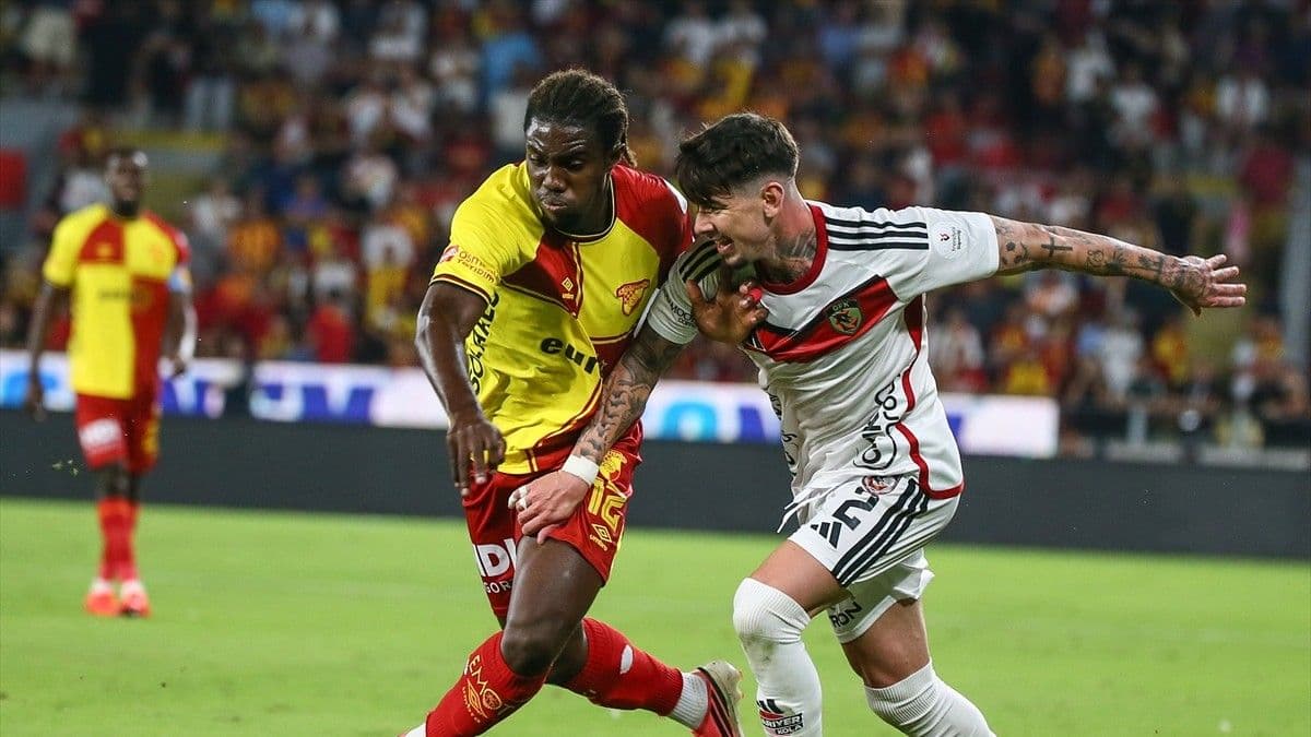 İzmir'de Göztepe'ye soğuk duş! Gaziaten FK ilk yarıda gol oldu yağdı