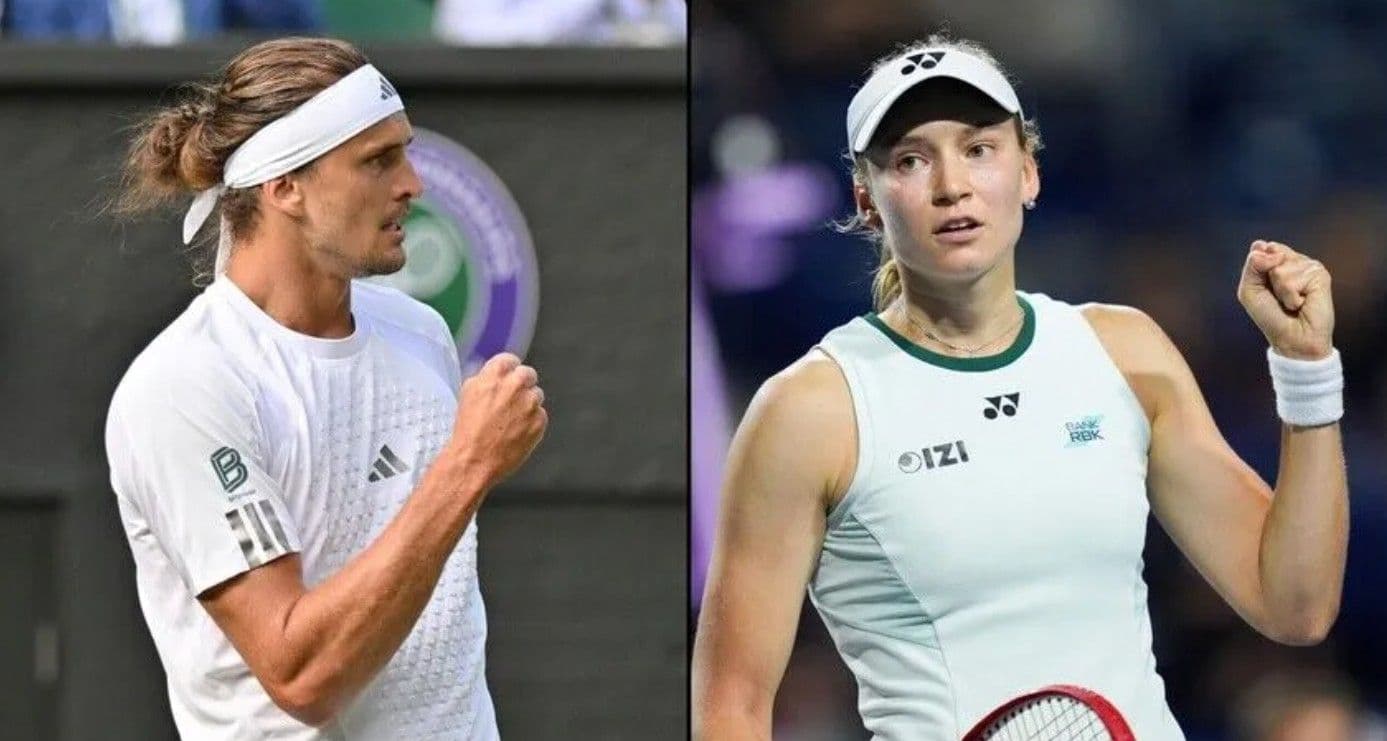 Zverev ve Rybakina çeyrek finalde