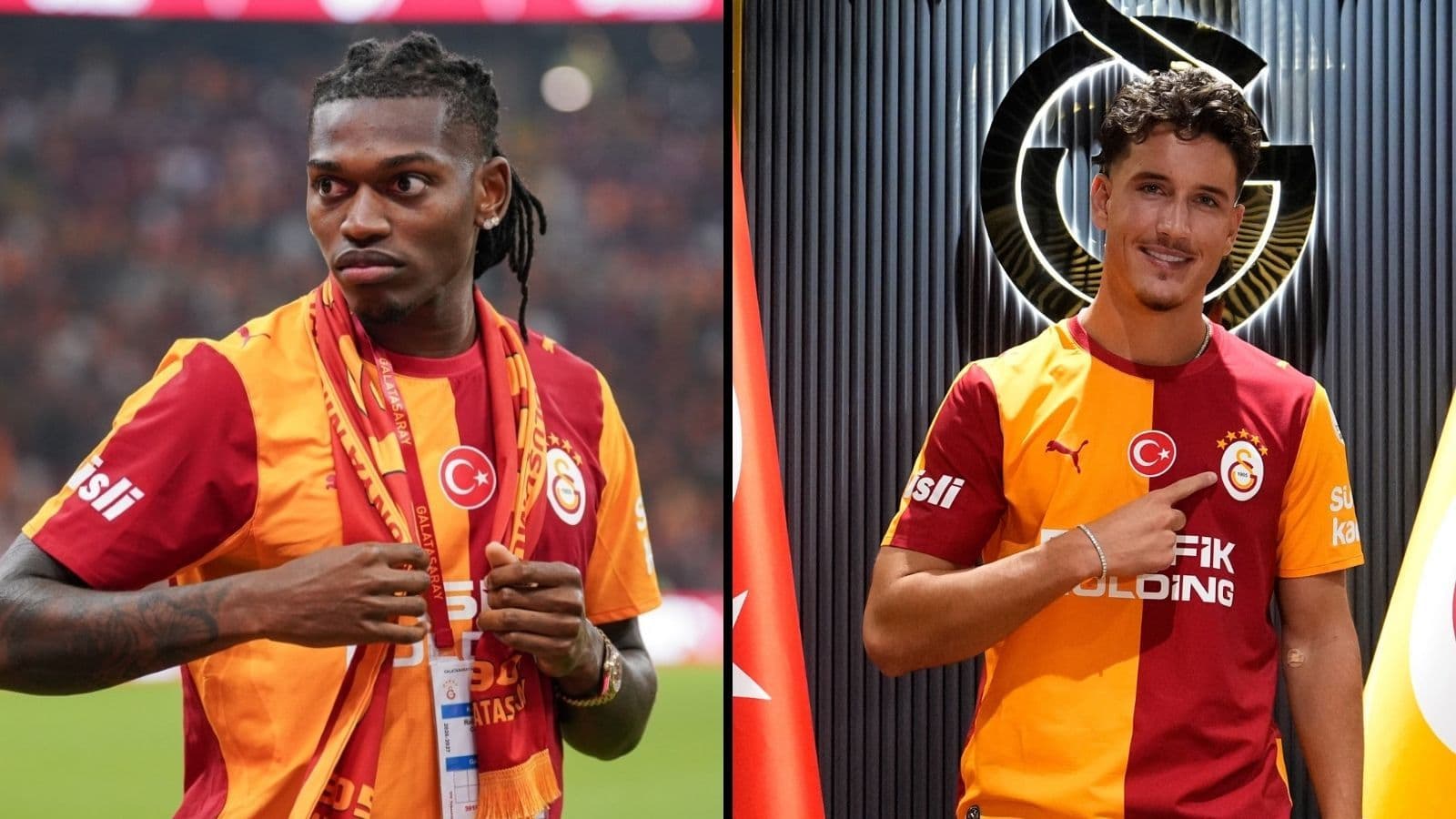 Galatasaray'ın yeni transferleri ilk kez sahada